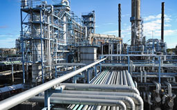 Oil and gas refinery, chemical plant