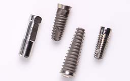 Dental implant screws